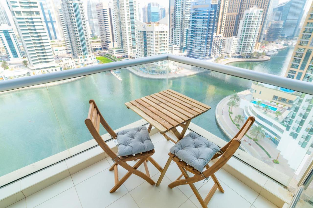 Апартаменти Luxury Escapes - Full Marina View Luxury 2Br - Park Island Sanibel Дубай Екстер'єр фото